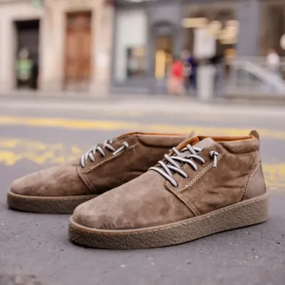 MZ baskets ruben taupe