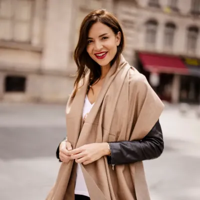 MZ foulard Spirit Taupe