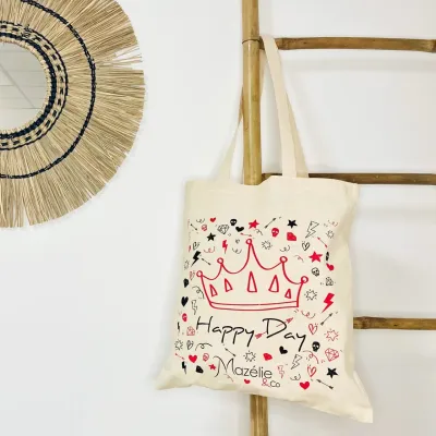 511104 Totebag Happy Day