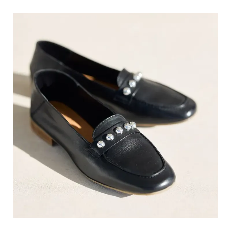 MZ Mocassins Amanda Noir