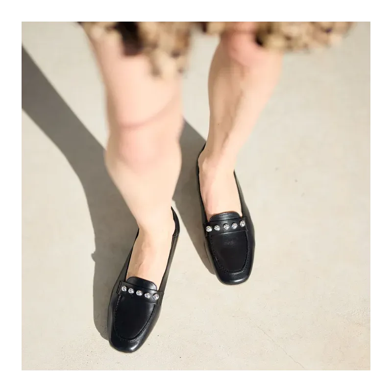 MZ Mocassins Amanda Noir