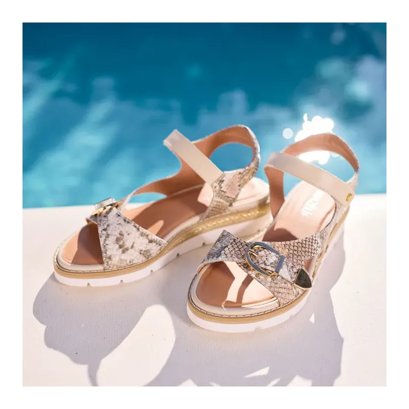 MZ sandales Elsa python