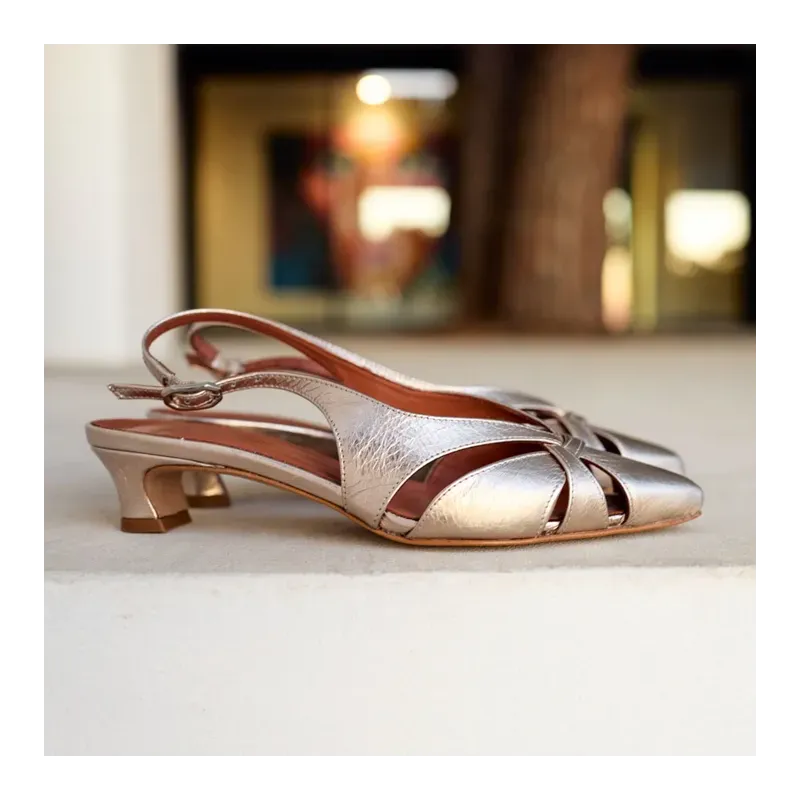 MZ Escarpins Isa Argent