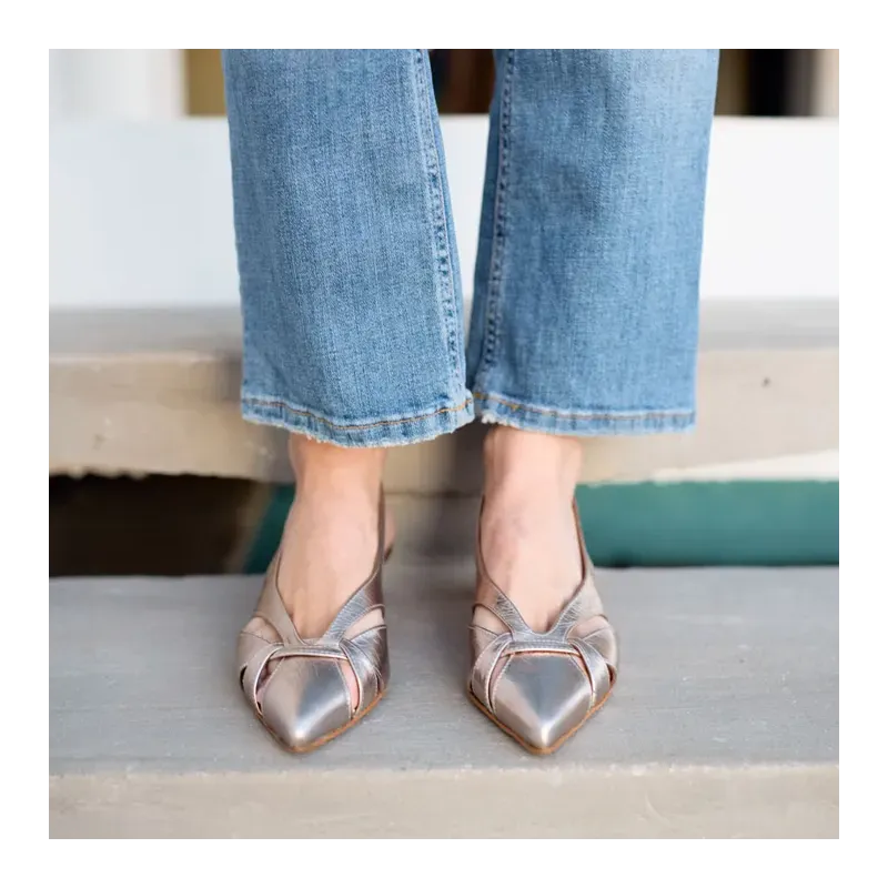 MZ Escarpins Isa Argent