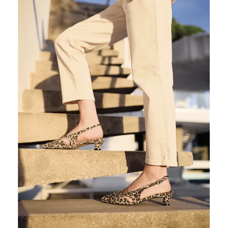 MZ Escarpins Isa Léop