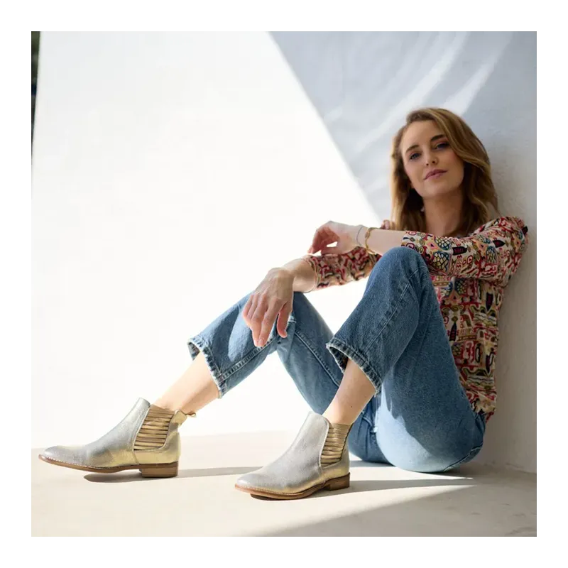 MZ Boots Laure Blue Jean Or