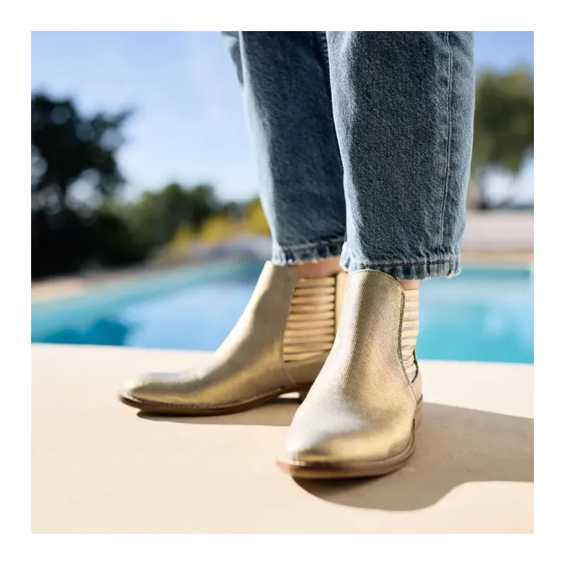 MZ Boots Laure Blue Jean Or