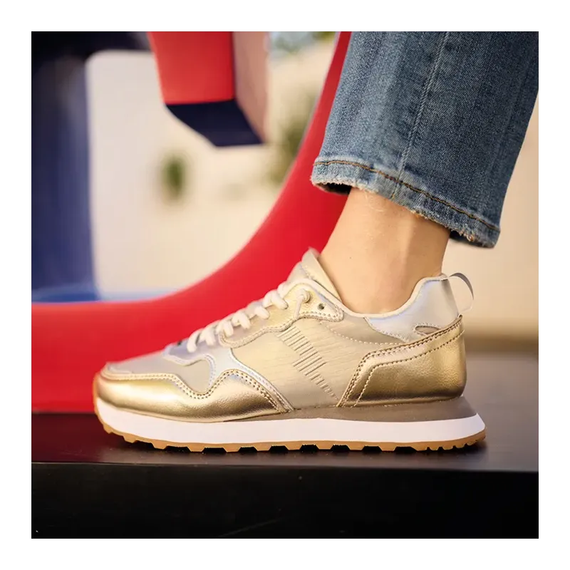 MZ Baskets Nora Or Argent