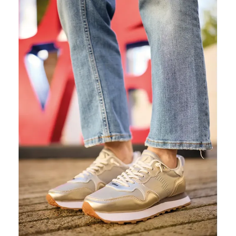 MZ Baskets Nora Or Argent