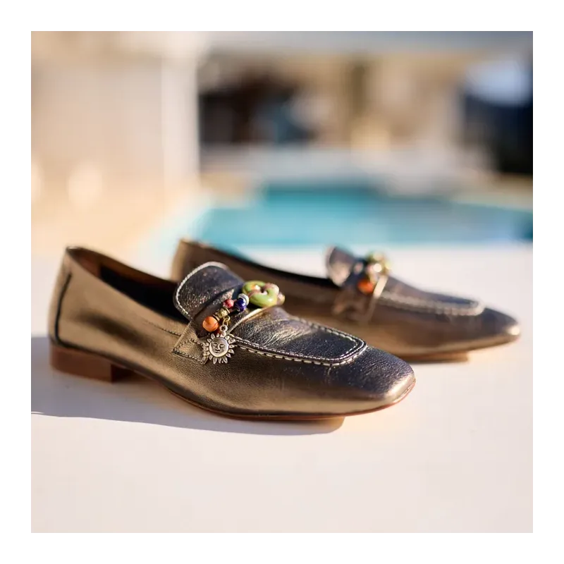 MZ mocassins Pauline Bronze