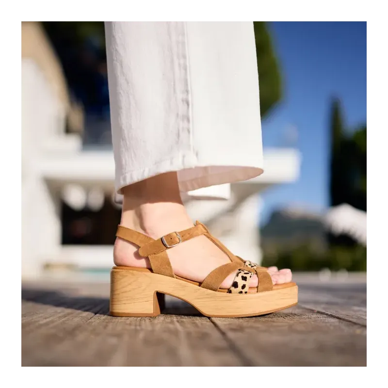 MZ sandales Salomé Animal