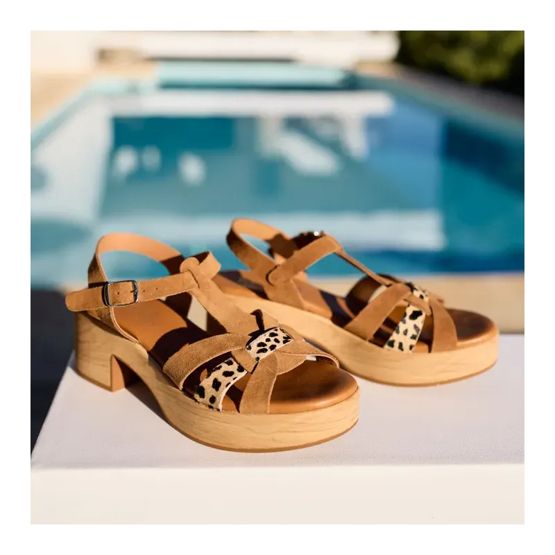 MZ sandales Salomé Animal