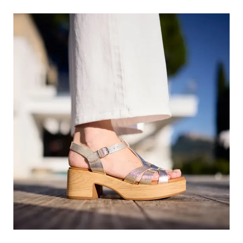 MZ sandales Salomé or