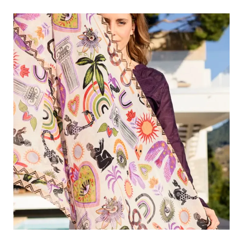 MZ foulard Ella rectangle