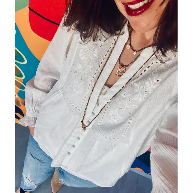 MZ collier Pretty Vert Lilas