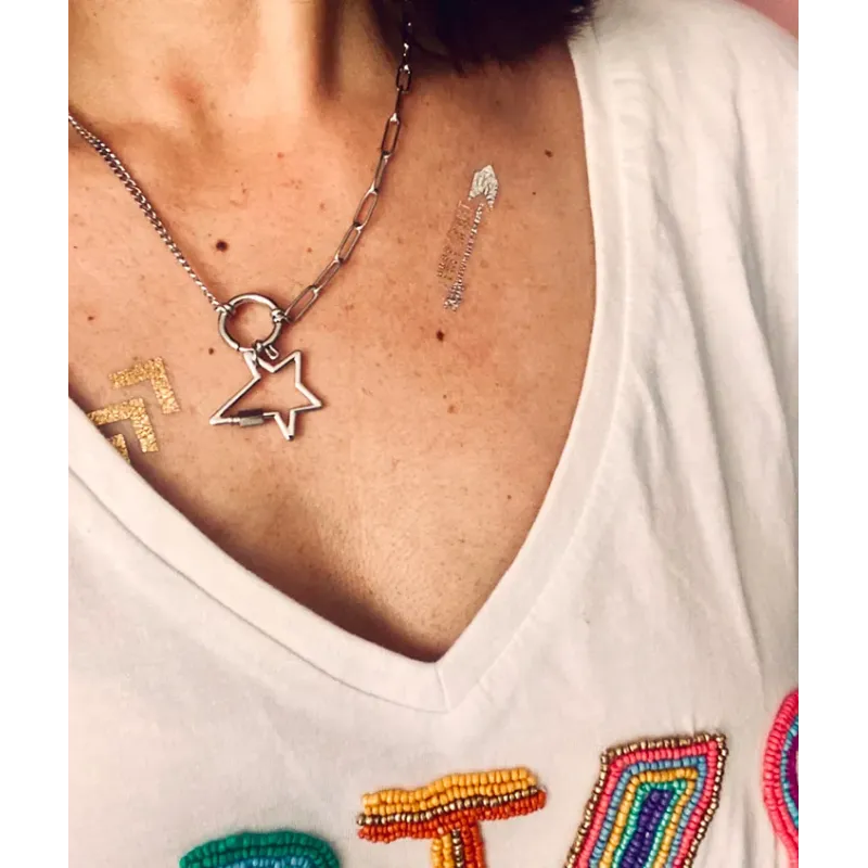 MZ Collier Star Argent