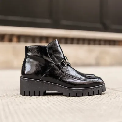 MZ mocassins maya verni plisse