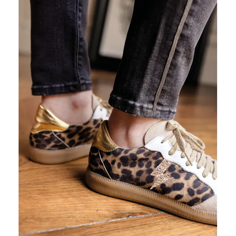 Mz baskets Amber Léop