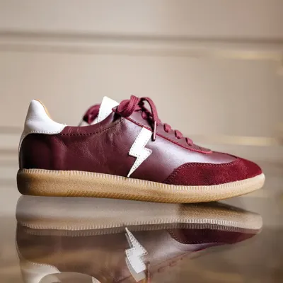 Mz baskets Amber bordeaux