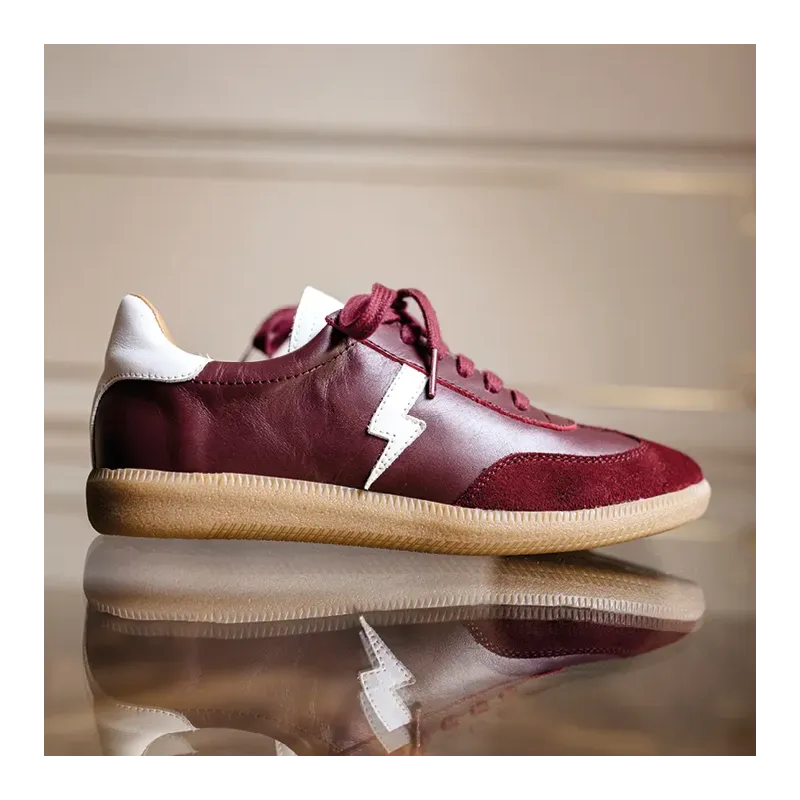 Mz baskets Amber bordeaux