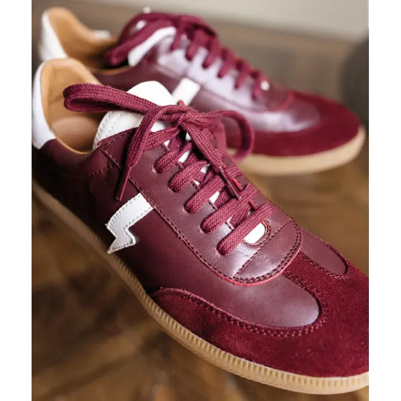 Mz baskets Amber bordeaux