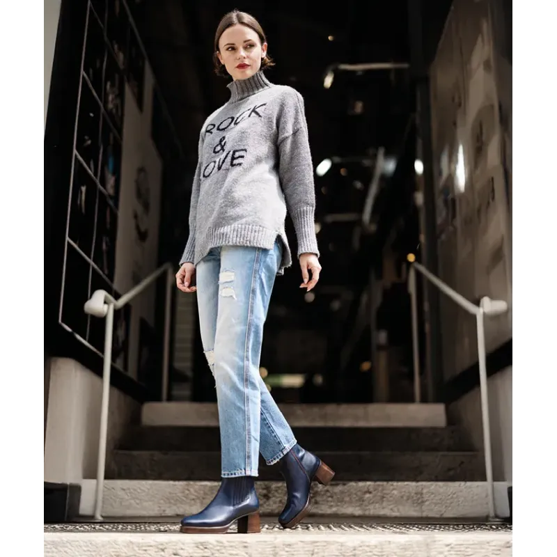 MZ boots Audrey marine