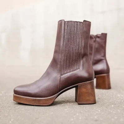 MZ boots Audrey moka