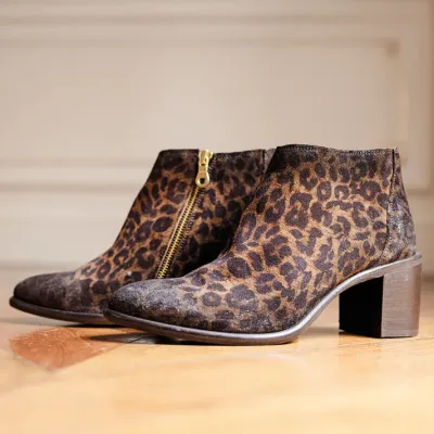 MZ boots Marianne Léop