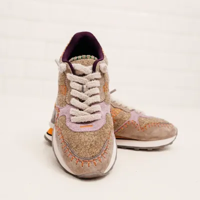 MZ baskets Marie Or Orange