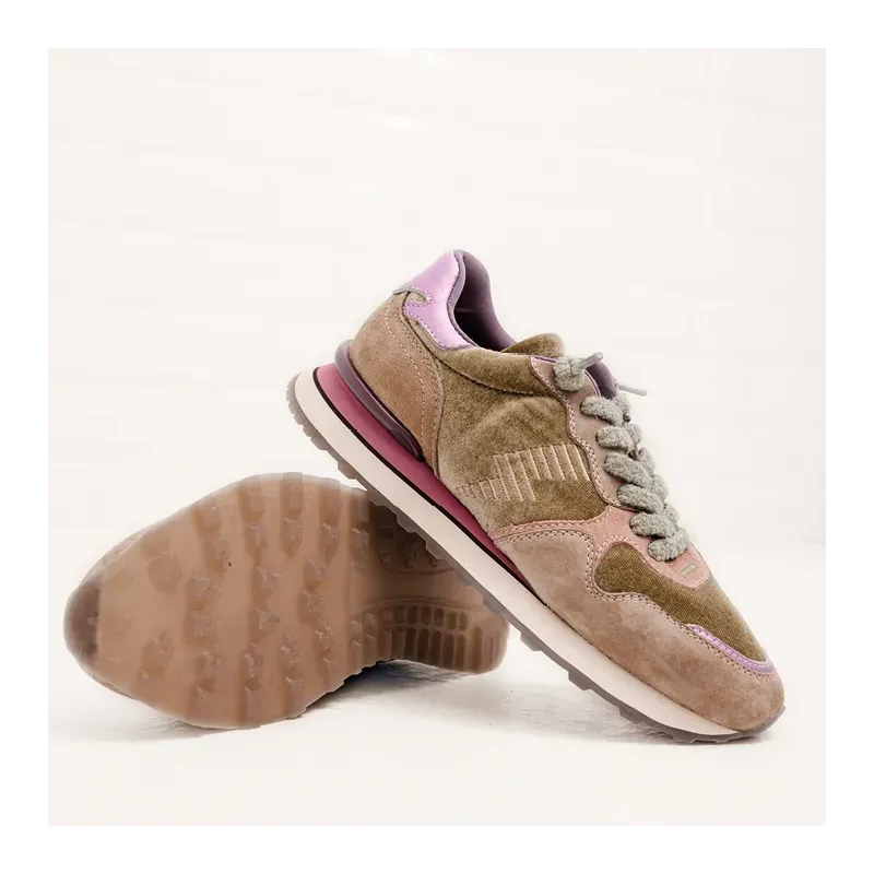 MZ baskets Marie Kaki Rose