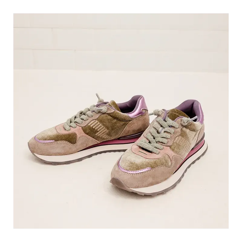 MZ baskets Marie Kaki Rose