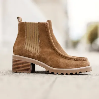 MZ boots Saria Nub Camel