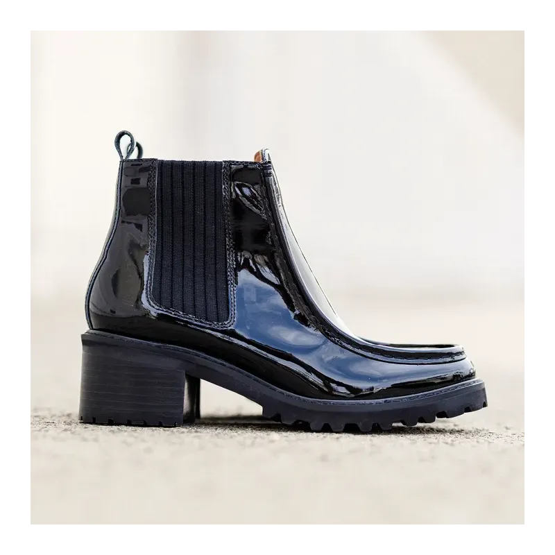 MZ boots Saria Verni noir