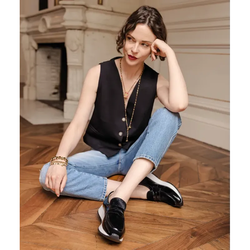 MZ baskets Sharon Verni noir