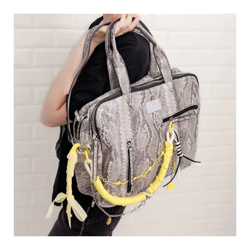 MZ sac busy python bijou jaune