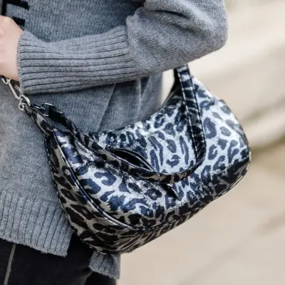 MZ sac Emy Léop Argent