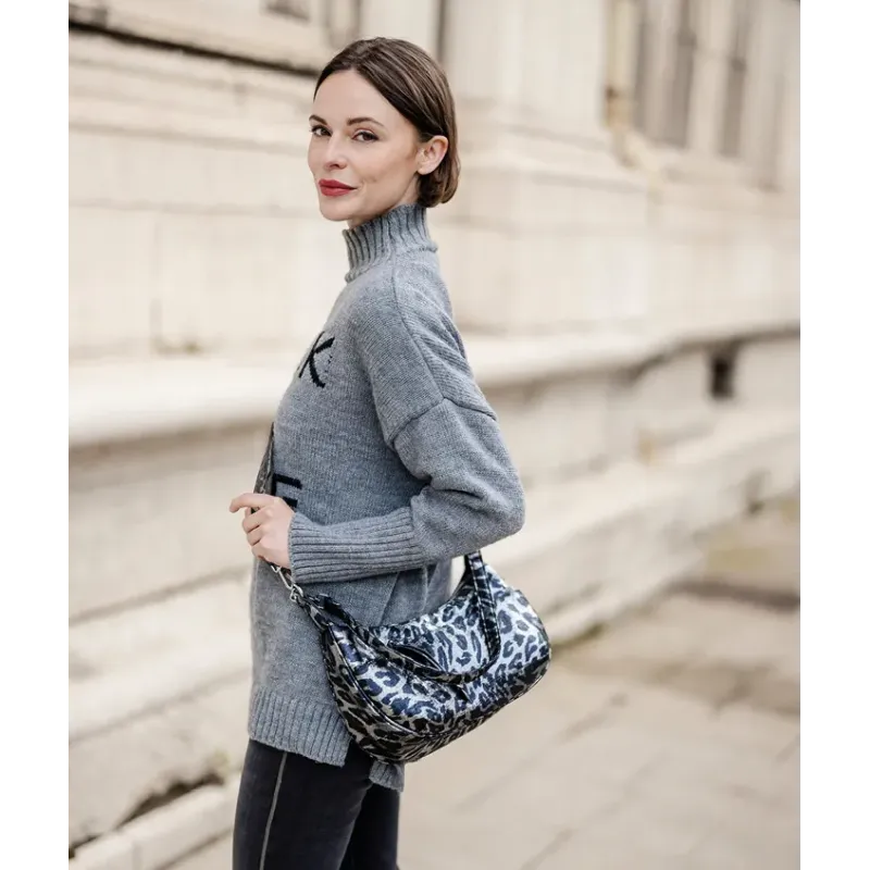 MZ sac Emy Léop Argent