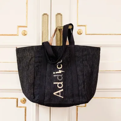 MZ sac cabas Shenzi noir or