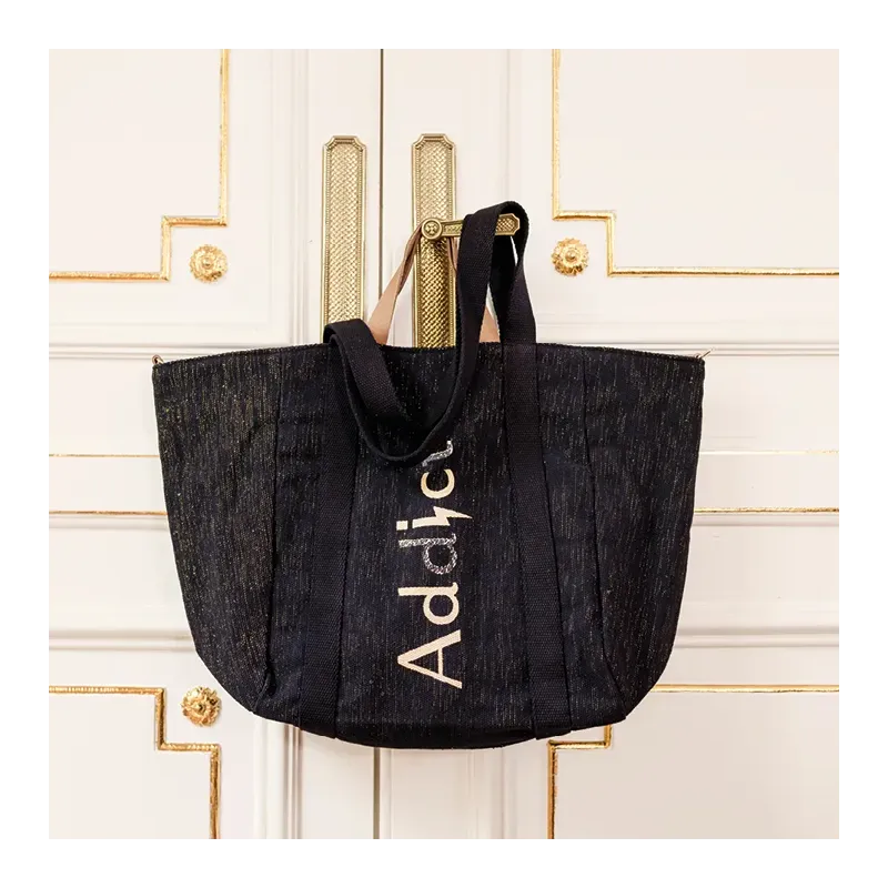 MZ sac cabas Shenzi noir or