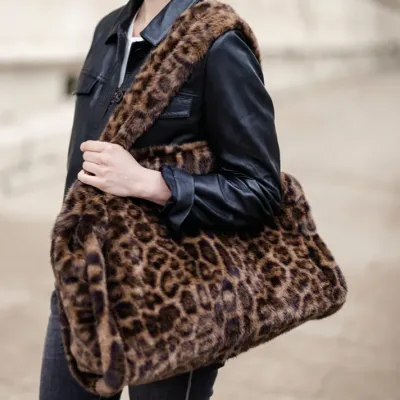 MZ sac cabas Teddy fourrure