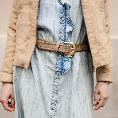 MZ Ceinture Tamara beige or