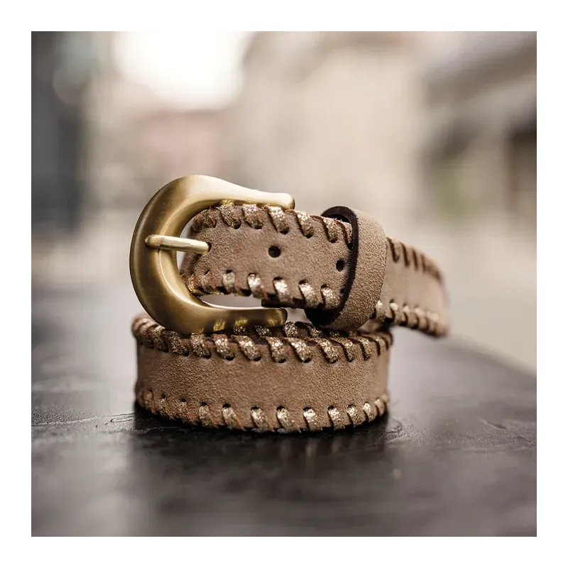 MZ Ceinture Tamara beige or