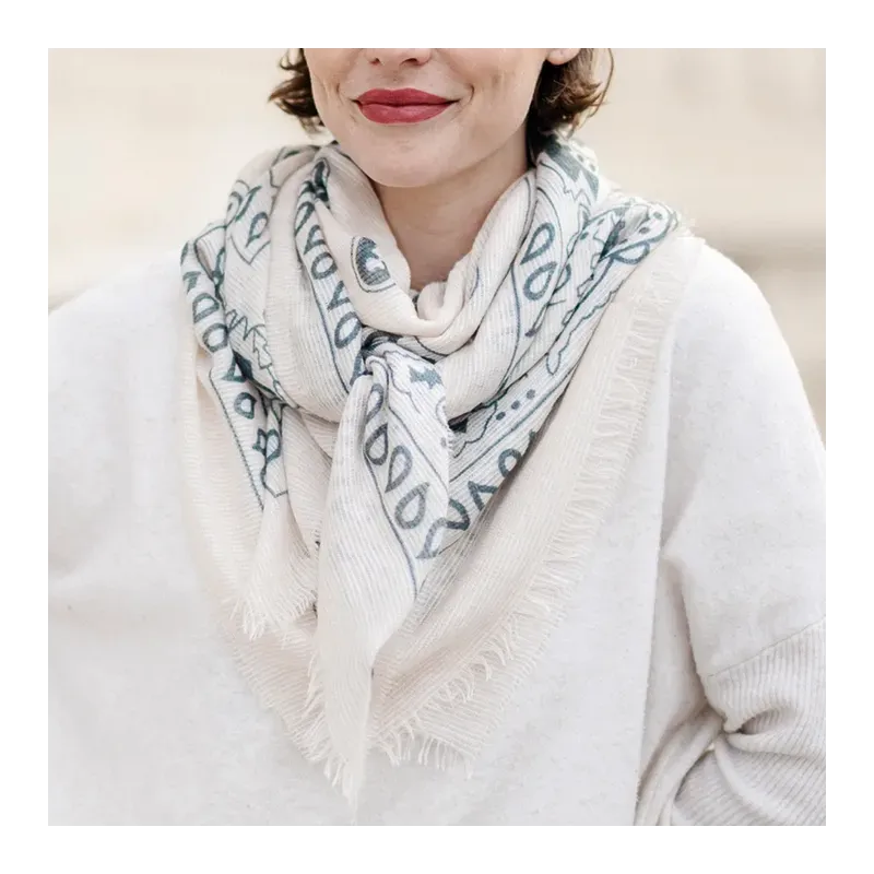 MZ foulard Bandanas Ecru