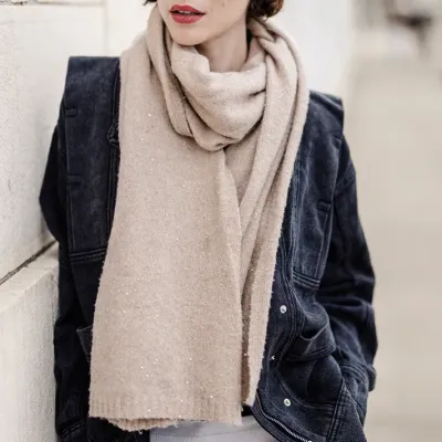 MZ foulard Isla Camel