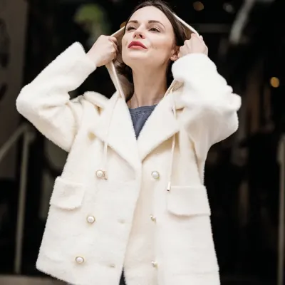 MZ veste Perla écru