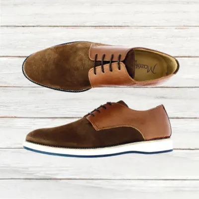 MZ Derby Homme Adam Nub Camel