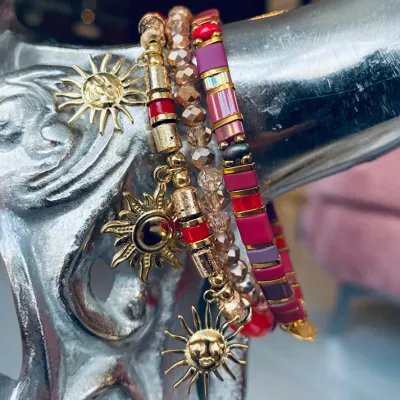 MZ bracelet Carmina Rouge