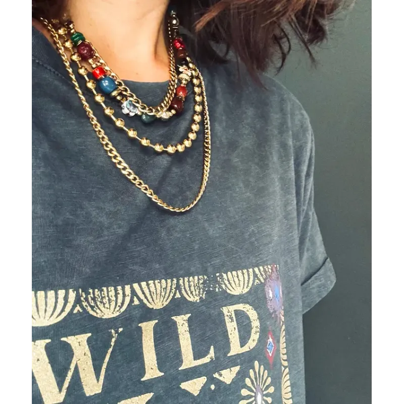 MZ Collier Clara Perles Multico