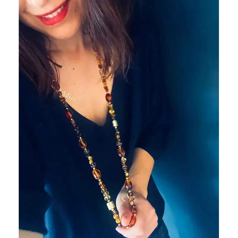 MZ Collier Patrizia Ambre