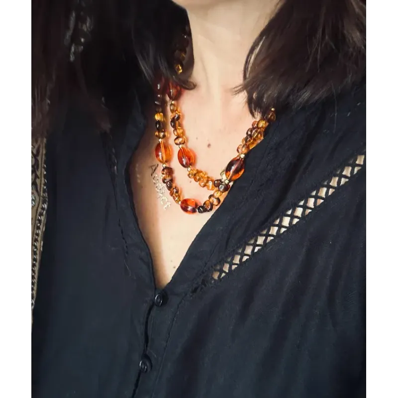 MZ Collier Patrizia Ambre